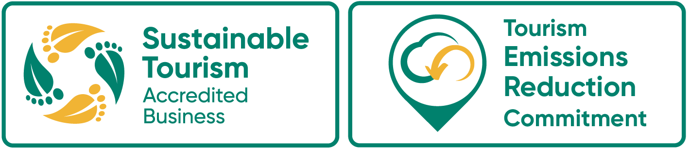 Sustainable Tourism Accredited Business and Tourism Emissions Reduction Commitment